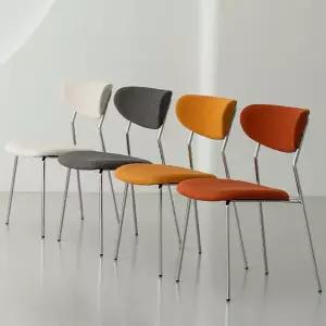 퍼피노 리나 패브릭 컬러 1인 식탁 의자 if077