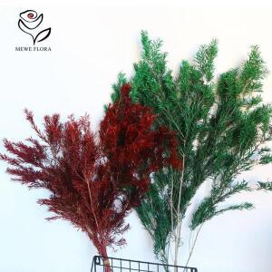 홈웨딩용 천연 말린 꽃 부케, 영원한 보존 멜라루카, 축제 장식 재료