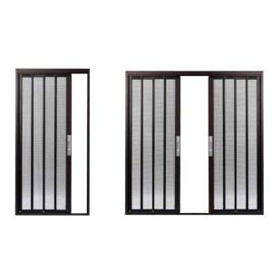 샤크팡 방충망 출입문 현관 방범문 매쉬 방충문 자동 커튼 접이식