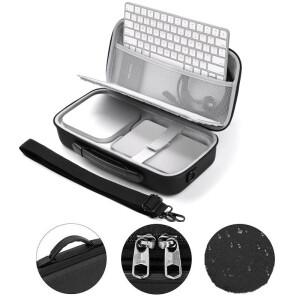 2024 맥 미니 M4 하드 케이스 키보드 마우스 액세서리 전자제품 여행용 정리 수납 가방