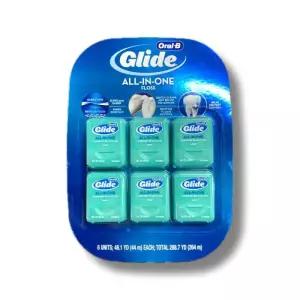 오랄비 글라이드 치실 민트향 44m 6개입 코스트코