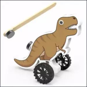 자석으로 가는 자동차 만들기 티라노 공룡 미니카 막대 척력 자석의성질 (1인용 2세트)