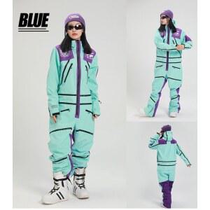 LTVT 여성용 겨울 스포츠 스키 신상 세트 야외 방수 점프수트 스노보드 방풍