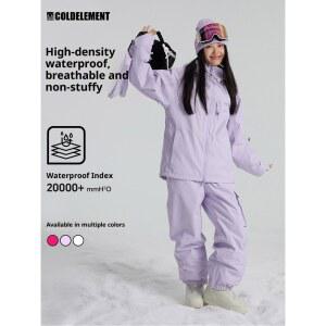 남성 여성용 스키 일상 바지 스노우보드 재킷 슈트 새로운 세트 스노우 착용에