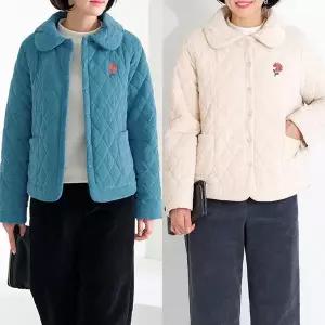 [Rosemom][엄마옷 로즈맘] 송운카라털안감면골덴자켓