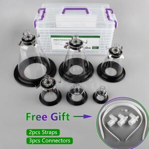 수의과 마취 마스크 플라스틱 동물 개 고양이 수동 소생기 수의사 장비