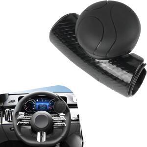 범용 자동차 스티어링 휠 부스터 스피너 손잡이 360 ° 미끄럼 방지 보조 베어링 장치가 있는 회전식 파워