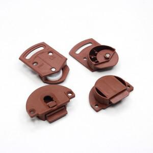 옷장 롤러 슬라이딩 도어 기어  ABS 음소거 트랙 휠 풀리  4 쌍  찬장  캐비닛  가구  액세서리