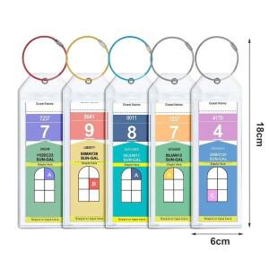 수하워터 태그 거치대 방수 크루즈 세트  재사용 가능 카니발 필수품  지퍼 도장 10 개