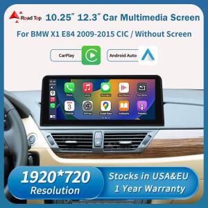 1920x720 리눅스 터치 스크린 무선 Carplay 안드로이드 자동 멀티미디어 플레이어 디스플레이 BMW호환 X1 E