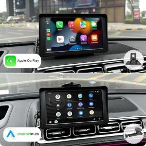 7인치 터치스크린 WiFi 무선 Apple Carplay 및 Android-Auto 차량용 멀티미디어 모니터(ALED 1080P 스테이