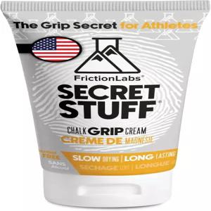 마찰 연구소 퀵 그립 시크릿 스터프 액체 분필 - 미국산 피부 친화적 암벽 등반 역도 헬스장 테니스 100명