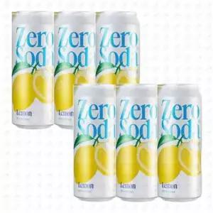 클룹 제로소다 레몬 500ml 6캔