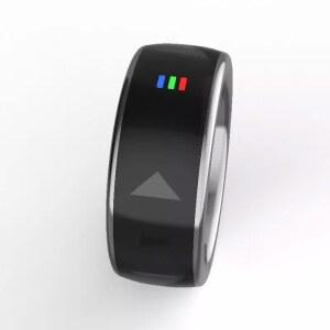 핑거마우스 마우스 미니 블랙 1D 광학 검정 터치 컴팩트 휴대폰용 링마우스 다람쥐 리모컨