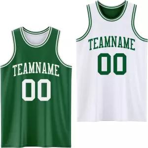 커스텀 농구 유니폼 리버서블 개인 맞춤 농구팀 인쇄 이름 번호 로고 남성 여성 청소년용