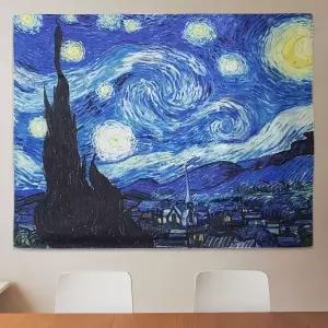 반고흐 패브릭 포스터 별이빛나는밤 L 벽장식 인테리