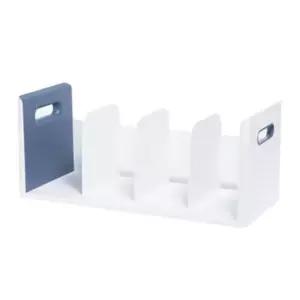 시스맥스 루맥스 책꽂이 4단 NV 네이비 271059 박스(4개입) (WFKFGFH)