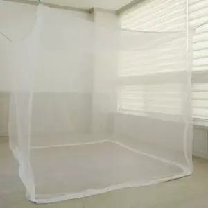 고품질 사각형 방충망 침대 모기장 더블 퀸 텐트형 (WFKG2T4)