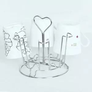 원형 LUR876B7 컵정리대 6P 컵걸이 주방정리대 컵고리