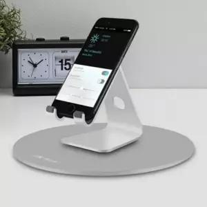 태블릿 모니터받침대 회전판거치대 높이조절 회전판 거치대 (WFKGED9)