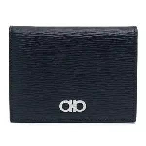 [명품] 페라가모 간치니 카드 지갑 66 1073 NERORED 753629