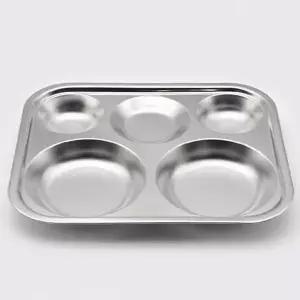 천성 953XYF64 어린이 식판 급식 초등용 배식판 3찬 33.3cm