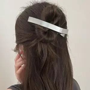 반묶음 메탈 집게핀 머리 실버 예쁜 올림 헤어 여성 WFLPN8W