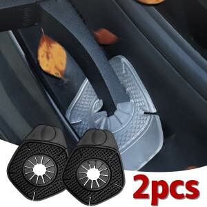 자동차 구멍용 2pcs 앞 유리 블루투스 내구성 커버 와이퍼 보호대 방진 암 보트 잎 잔해 액세서리