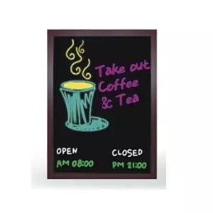 카페블랙보드 스탠드칠판 블랙보드 자석 300x400 (KYR-WFKDUTX)