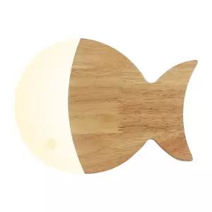 우드 장식 조명 피시 벽 램프 나무 복도 침실