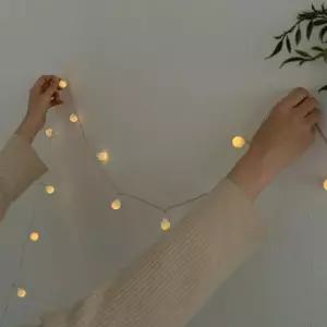 [룽스]미니 전구 LED 트리 꼬마 눈사람전구 앵두 조명 6m