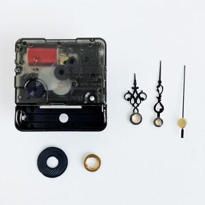 R플라스틱 석영 시계 운동 61 검은 숏 수동 자동 스윕 메커니즘 DIY 액세서리 키트