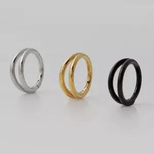 [룽스]피어싱 여자피어싱 더블링 3종 택1