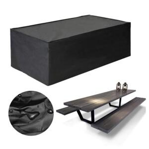 야외 정원 방진 방수 커버 테이블 가구 비 방지 위커 소파 보호 세트 파티오