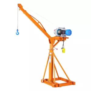 이동식 크레인 소형 전동 220V 호이스트 와이어 랙