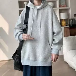 무지 데일리 간절기 루즈핏 티 오버핏 티셔츠 남성 후드 패션무지 패션