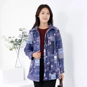 엄마옷 3온스 겉기모 카라 자켓 1GHJ24873 중년여성 마담 60 70대  빅사이즈 할머니