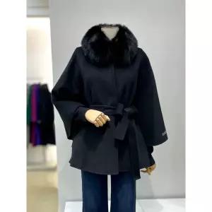 핸드 메이드 폭스 퍼 케이프 코트 BJHRY7647 CA1137560