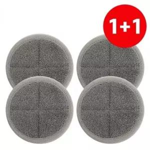 극세사 물걸레 회전 청소 패드 원형 클리닝 타올 청소기 부속용품