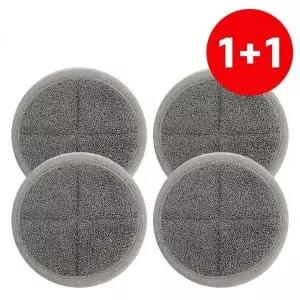 극세사 물걸레 회전 청소 패드 원형 클리닝 타올 청소기 부속용품 (WFKHD3C)