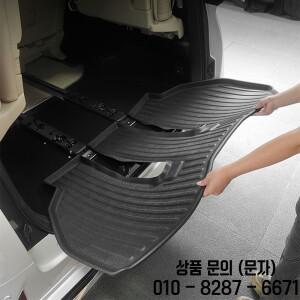 토요타 알파드 40 시리즈 2024 TPE 방수 트렁크 매트 자동차 내부 액세서리 스크래치