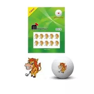 특수디자인 골프스티커볼마커 말띠디자인 매직터치 골프볼마커 (WFKHJO4)