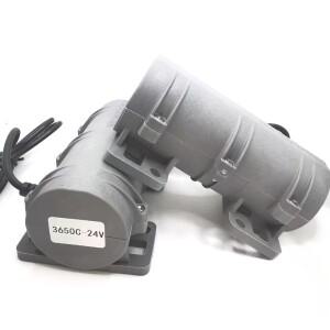경고 시스템 용 12V/24V 소형 진동 모터 3800rpm 마사지 침대 의자 속도조절