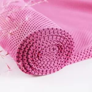 핑크 운동용쿨타올 스포츠타올 쿨링스포츠타월 흡수성운동타월