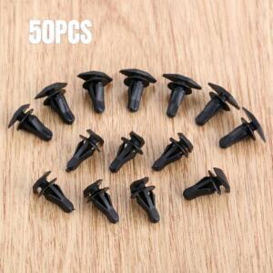 범퍼 핀 자동차 문짝 창 웨더스트립 고정 리벳, 씰링 패스너 클립, 플라스틱 블랙, 범용 인테리어 액세서리