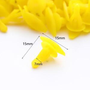 차량 플라스틱 새로운! 자동차 범용 웨더스트립 고정 클립 창문 도어 씰링 패스너 리벳