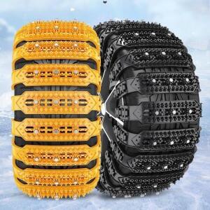 직물 스노우체인 자동차 도구 확장형 스노우 체인 플라스틱 재사용 가능 미끄럼 방지 두꺼운 타이어 크롤러