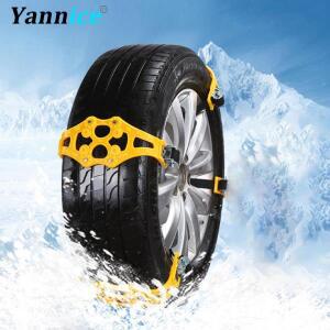 직물 스노우체인 자동차 스노우 타이어 체인 눈 및 진흙 미끄럼 방지 폭 165-275mm에 적합 간편한 설치 비