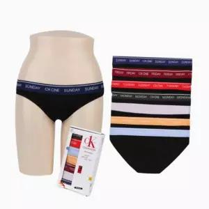 [Calvin Klein]UNDERWEAR Calvin Klein 여자속옷 삼각 비키니 팬티 7개세트 QF5938-902 698455