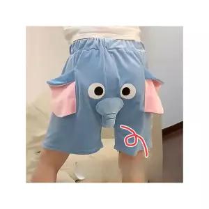 코끼리팬티 반바지 사각팬티 커플잠옷 여행 여름 빤스